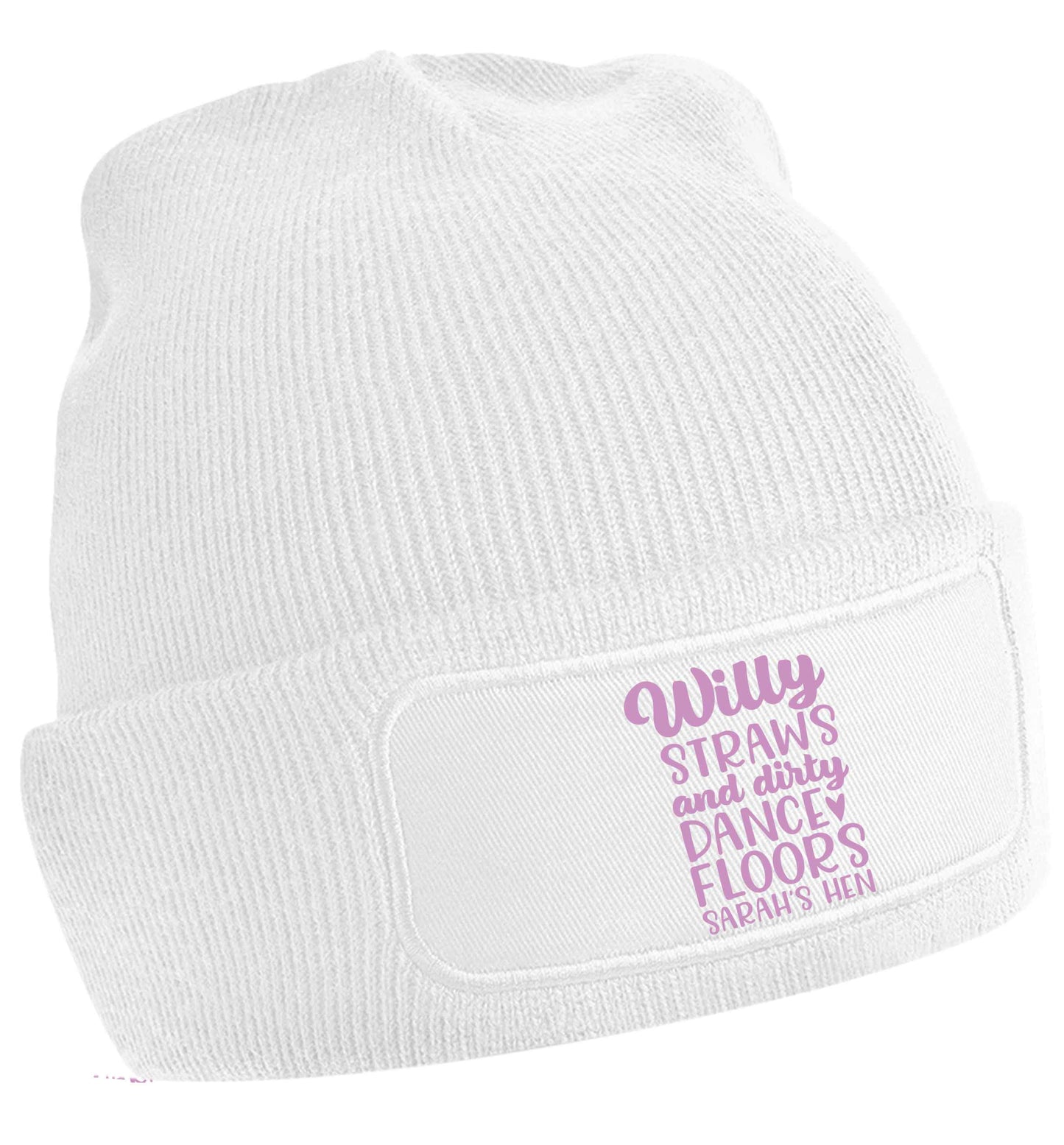 Willy straws and dirty dance floors | Beanie hat
