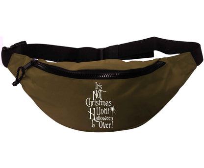 It's not Christmas until Halloween is over | Recycled polyester bumbag