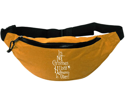 It's not Christmas until Halloween is over | Recycled polyester bumbag