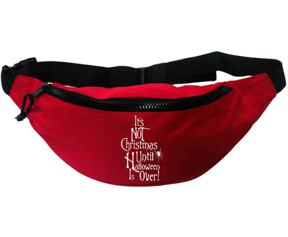 It's not Christmas until Halloween is over | Recycled polyester bumbag