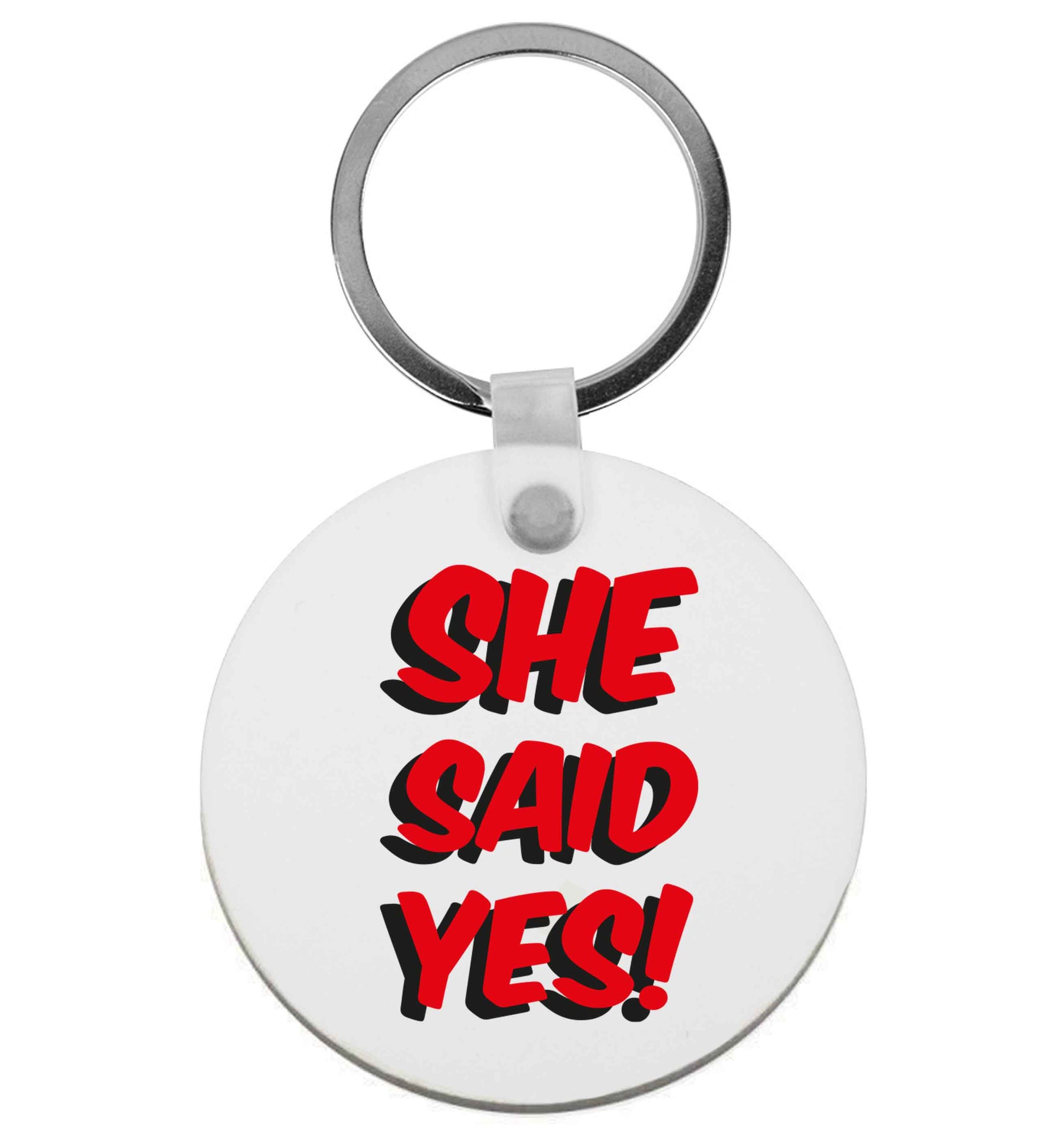 She said yes | Keyring