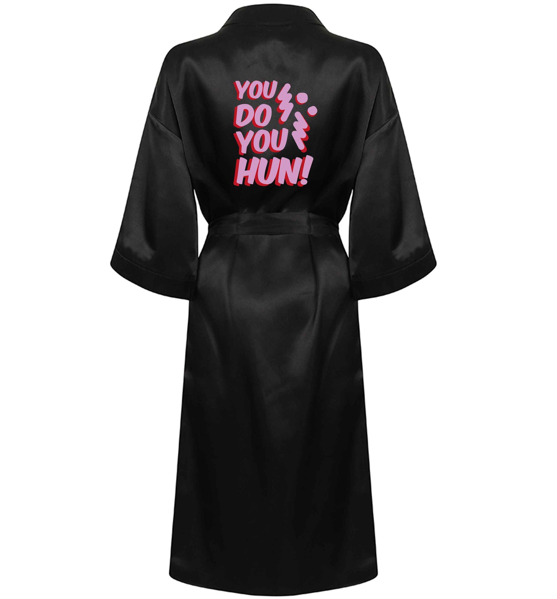 You do you hun XL/XXL black ladies dressing  gown size 16/18