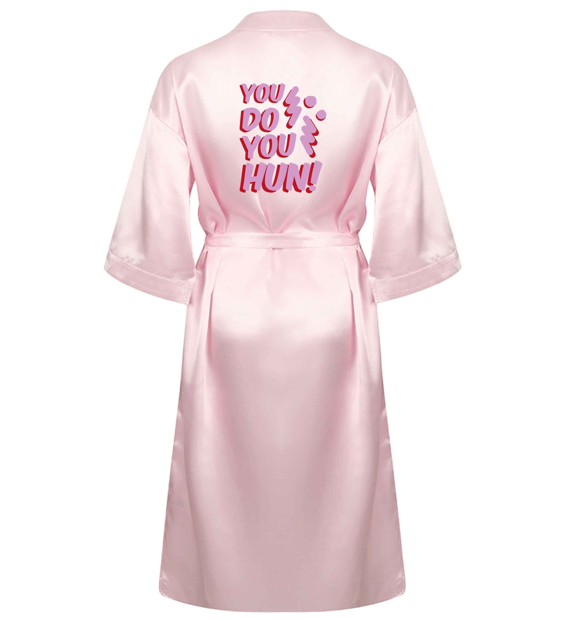 You do you hun XL/XXL pink  ladies dressing gown size 16/18