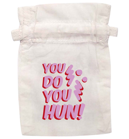 You do you hun | XS - L | Pouch / Drawstring bag / Sack | Organic Cotton | Bulk discounts available!