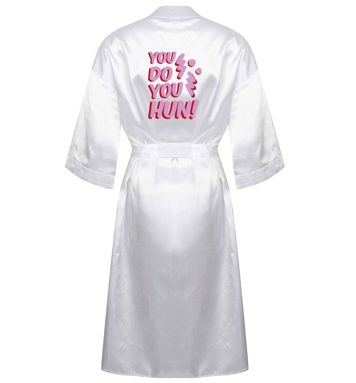 You do you hun XL/XXL white ladies dressing gown size 16/18