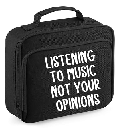 Any tex here insulated black lunch bag cooler