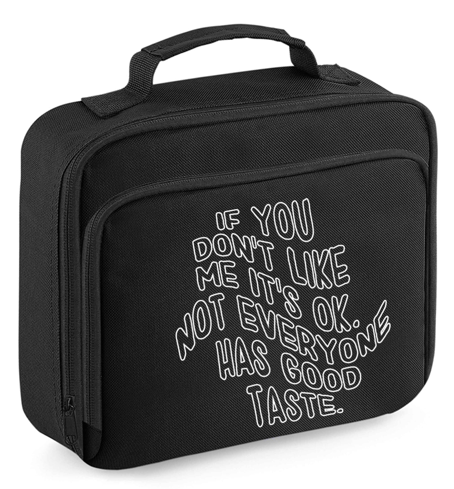 Any tex here insulated black lunch bag cooler