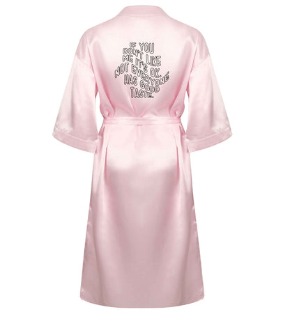 If you don't like me it's ok not everyone has good taste XL/XXL pink  ladies dressing gown size 16/18
