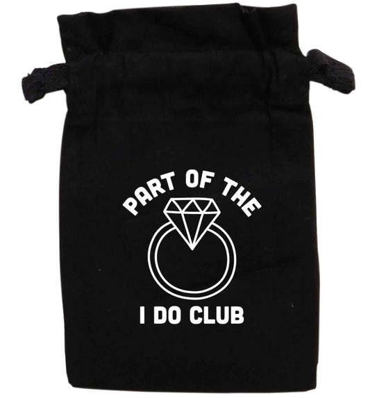 Part of the I do club | XS - L | Pouch / Drawstring bag / Sack | Organic Cotton | Bulk discounts available!
