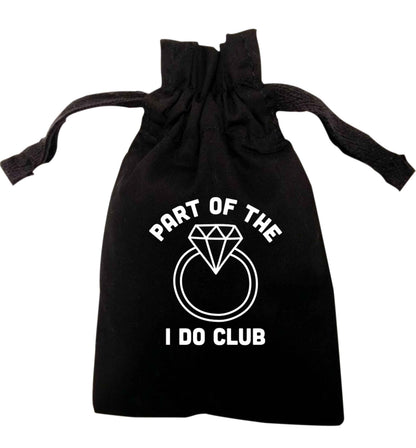 Part of the I do club | XS - L | Pouch / Drawstring bag / Sack | Organic Cotton | Bulk discounts available!