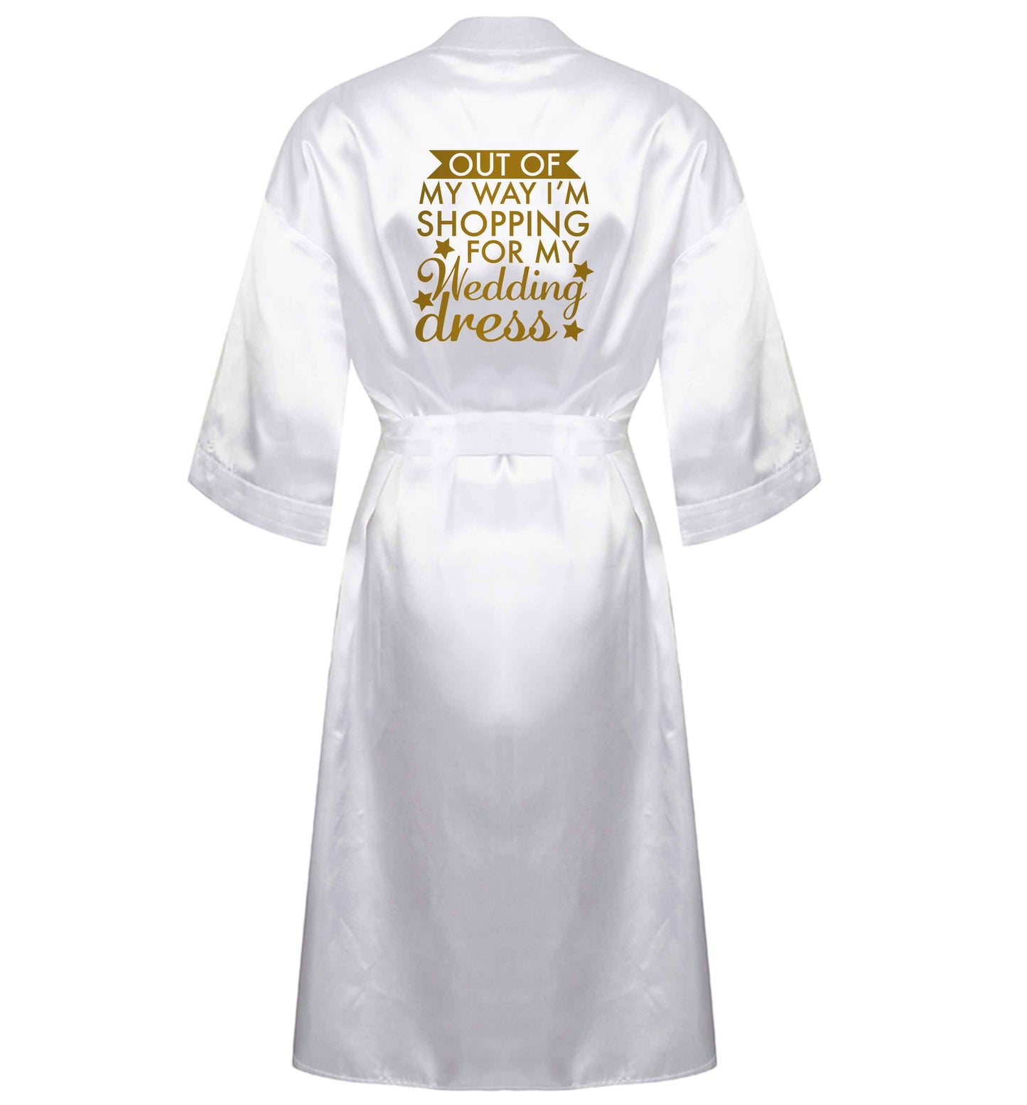 Out of my way I'm shopping for my wedding dress XL/XXL white ladies dressing gown size 16/18