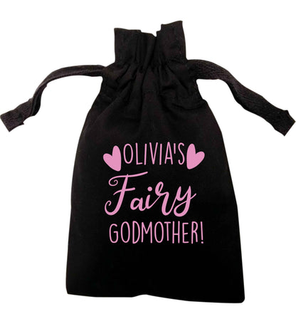 Personalised fairy Godmother | XS - L | Pouch / Drawstring bag / Sack | Organic Cotton | Bulk discounts available!