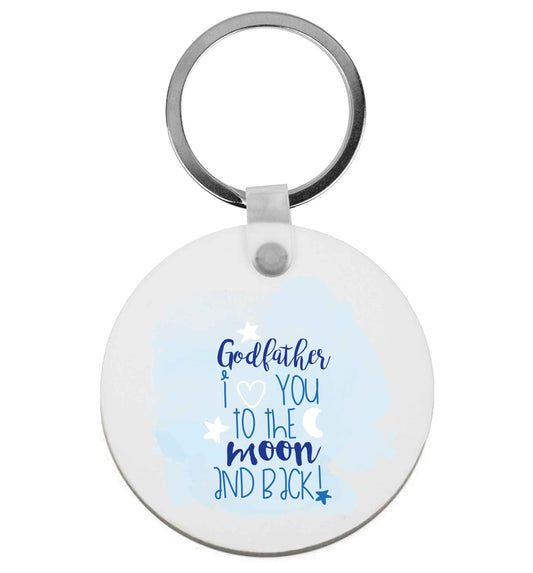 Godfather I love you to the moon and back | Keyring