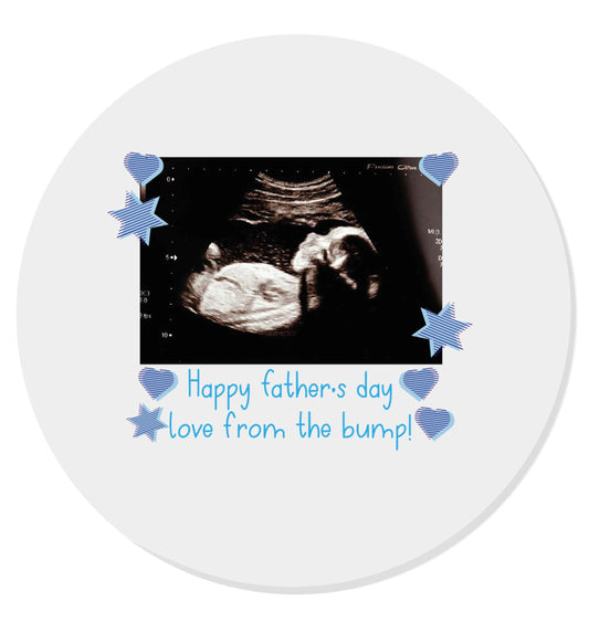Happy Father's day love from the bump - scan photo | Magnet