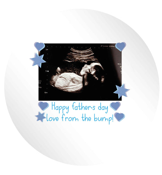 Happy Father's day love from the bump - scan photo 24 @ 45mm matt circle stickers