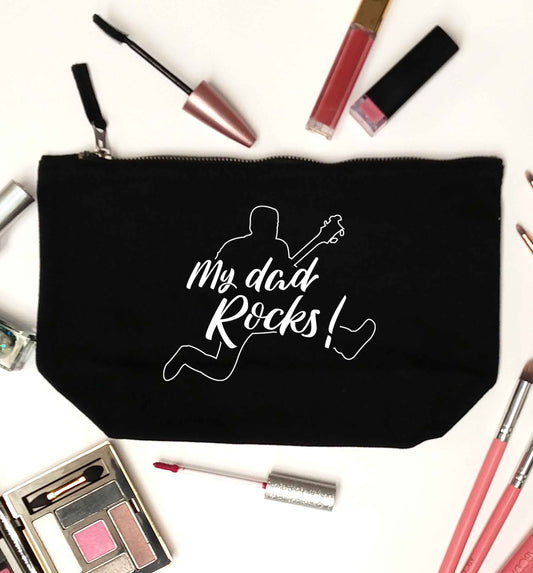 My Dad rocks black makeup bag