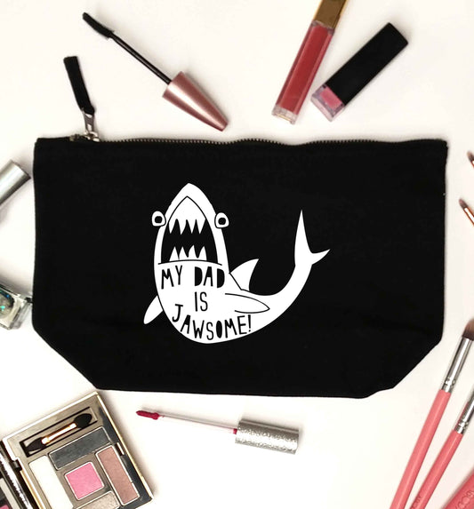 My Dad is jawsome black makeup bag