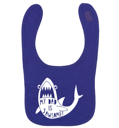My Dad is jawsome | baby bib