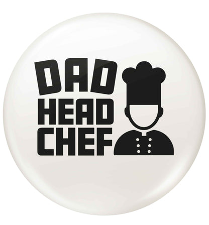 Dad head chef small 25mm Pin badge