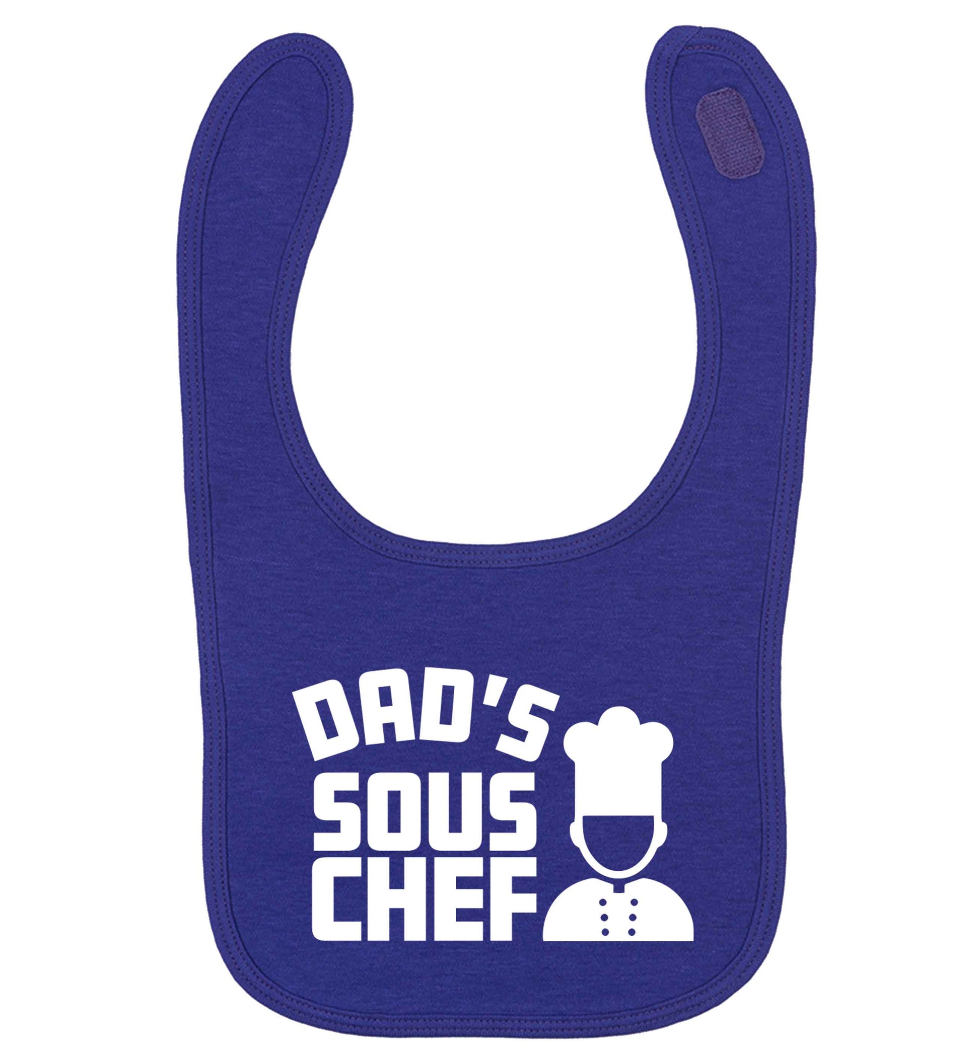 Dad's sous chef | baby bib