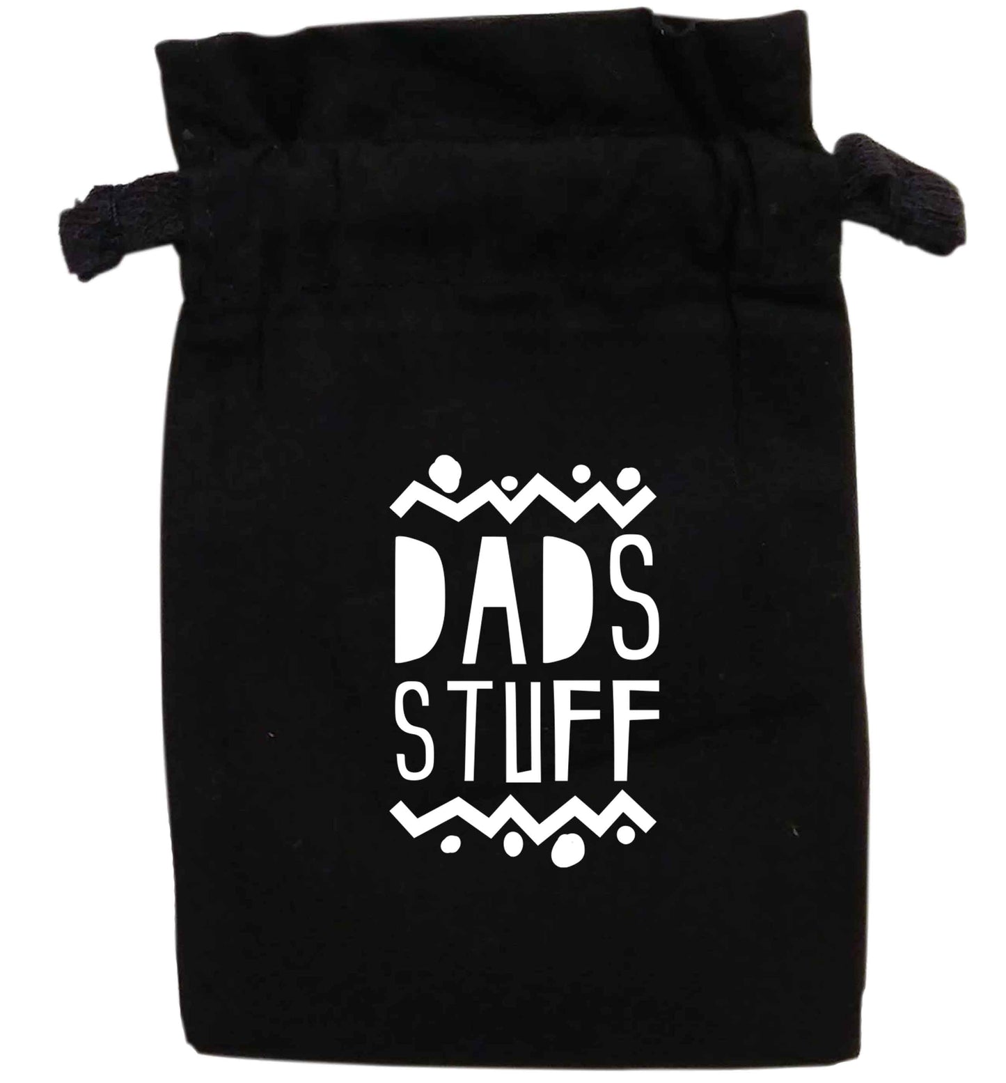 Dads stuff | XS - L | Pouch / Drawstring bag / Sack | Organic Cotton | Bulk discounts available!