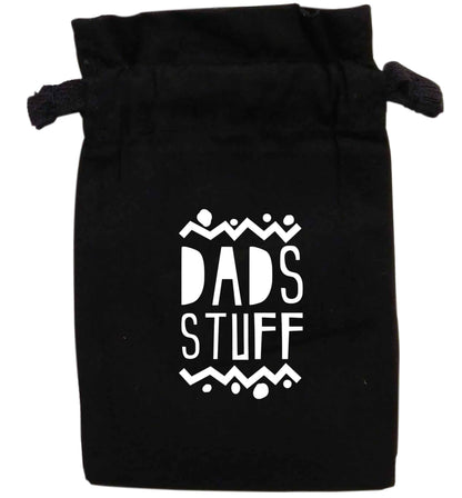 Dads stuff | XS - L | Pouch / Drawstring bag / Sack | Organic Cotton | Bulk discounts available!