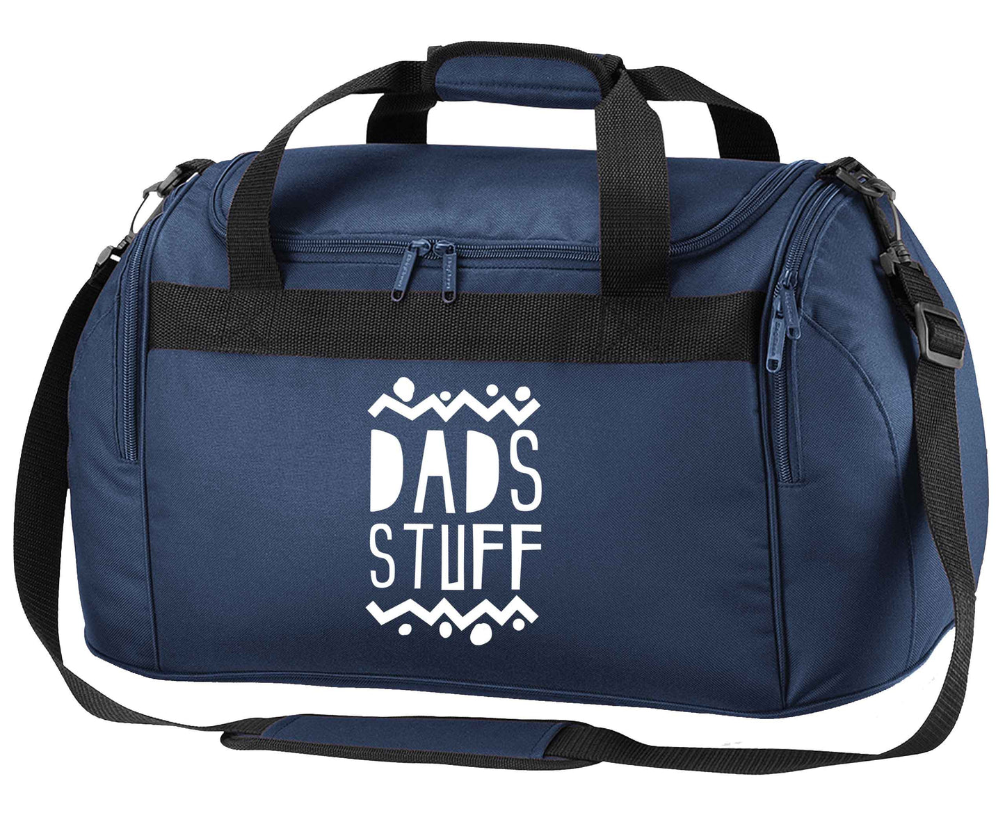Dads stuff navy holdall / duffel bag