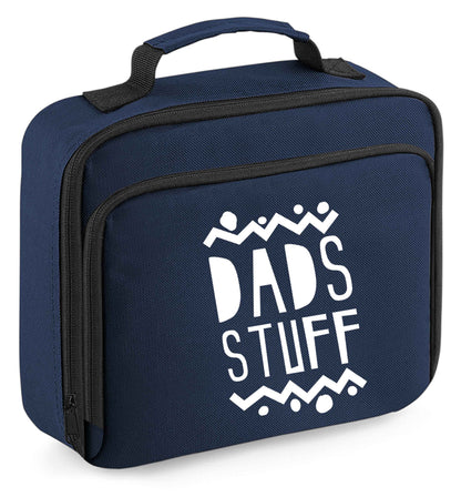 Dads stuff insulated navy lunch bag cooler