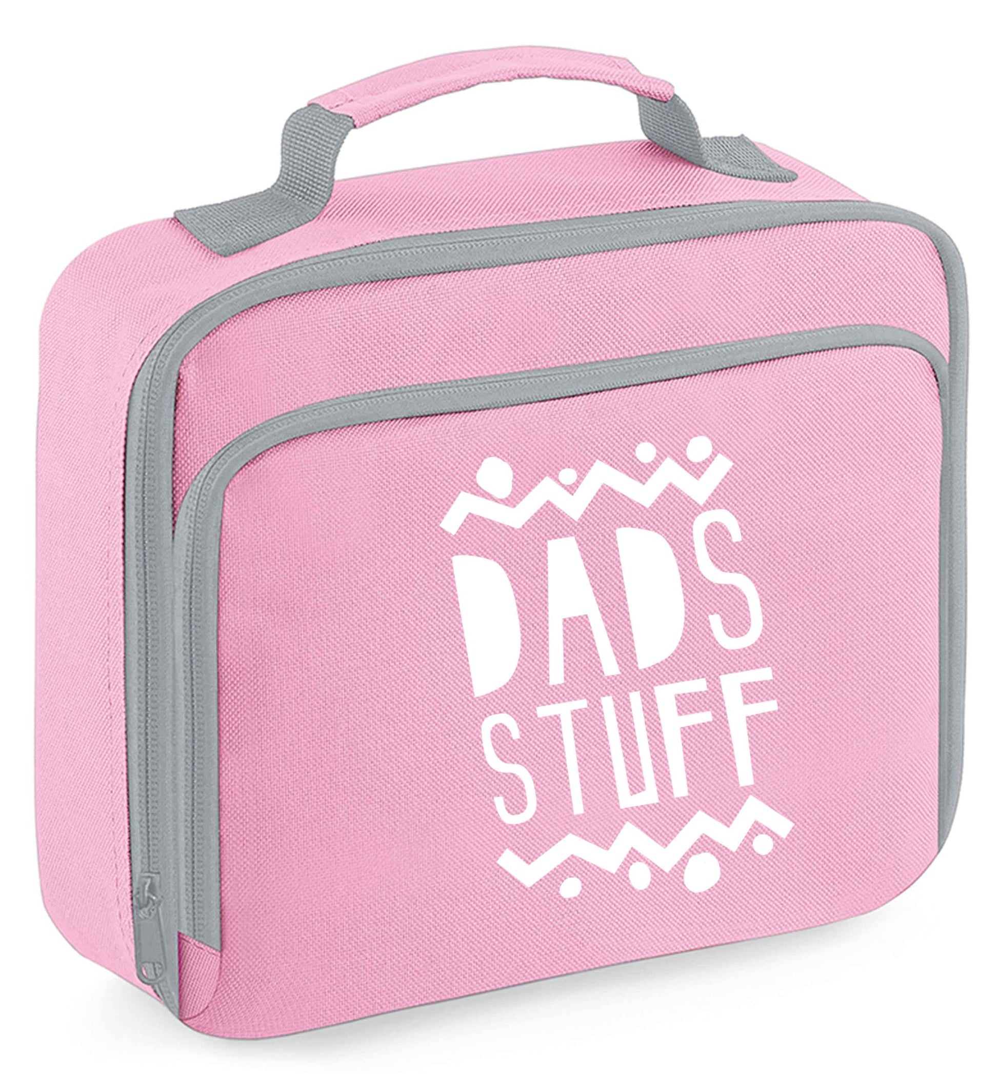 Dads stuff insulated pink lunch bag cooler