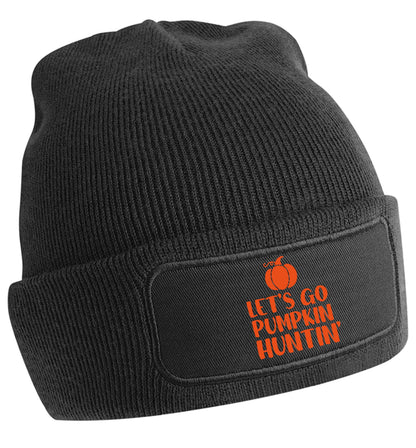 Let's go Pumpkin Huntin'| Beanie hat