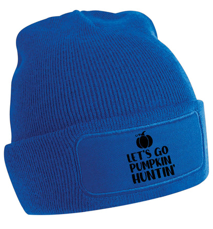 Let's go Pumpkin Huntin'| Beanie hat