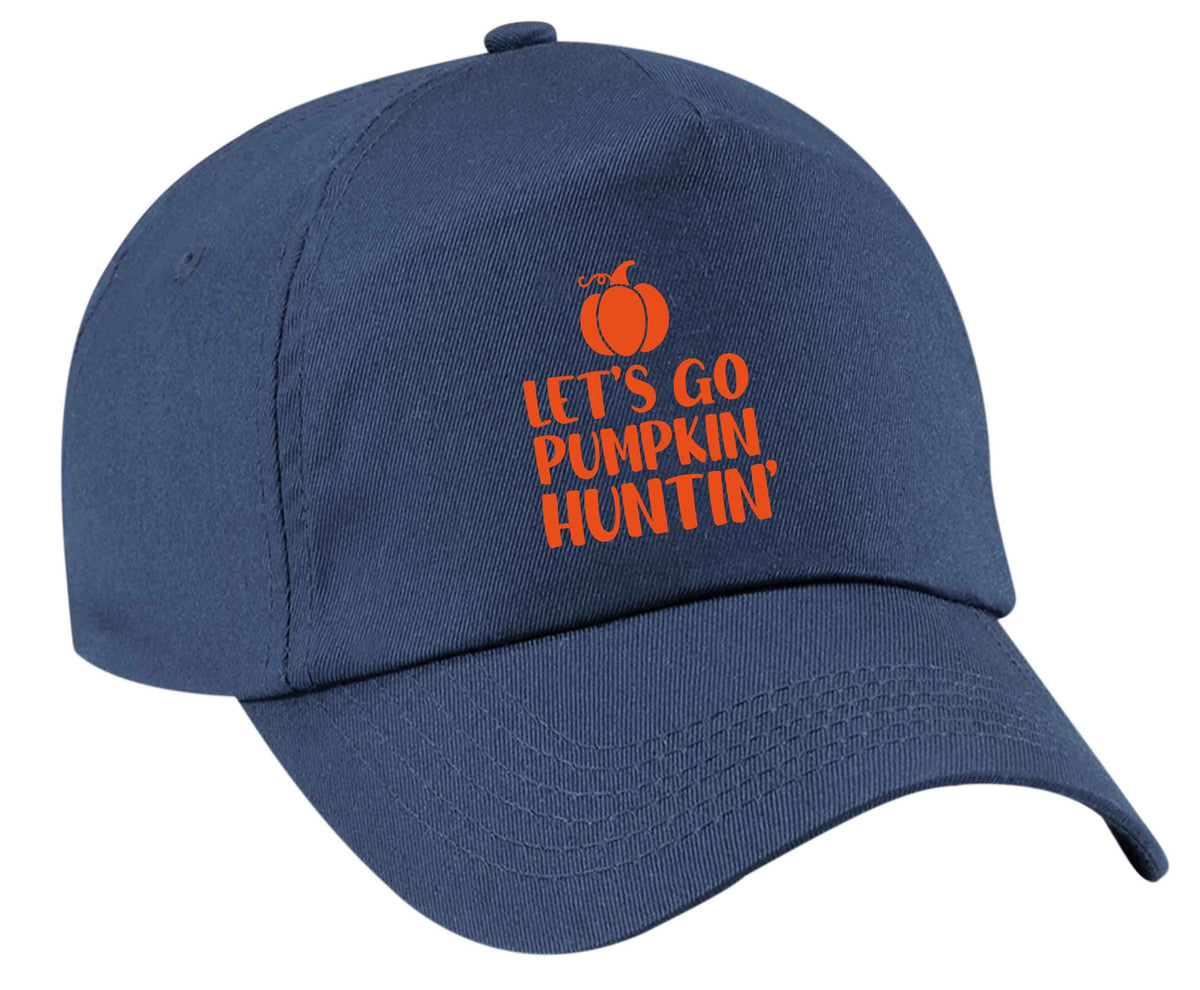 Let's go Pumpkin Huntin'baseball cap