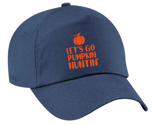 Let's go Pumpkin Huntin'baseball cap