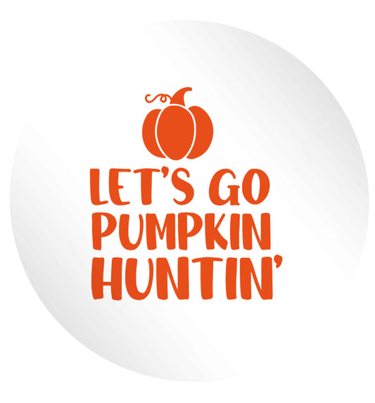 Let's go Pumpkin Huntin'24 @ 45mm matt circle stickers