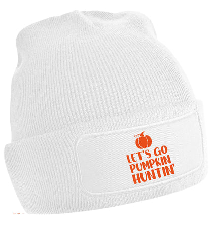Let's go Pumpkin Huntin'| Beanie hat