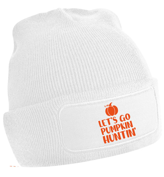 Let's go Pumpkin Huntin'| Beanie hat