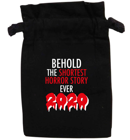 Shortest horror story ever 2020 | XS - L | Pouch / Drawstring bag / Sack | Organic Cotton | Bulk discounts available!