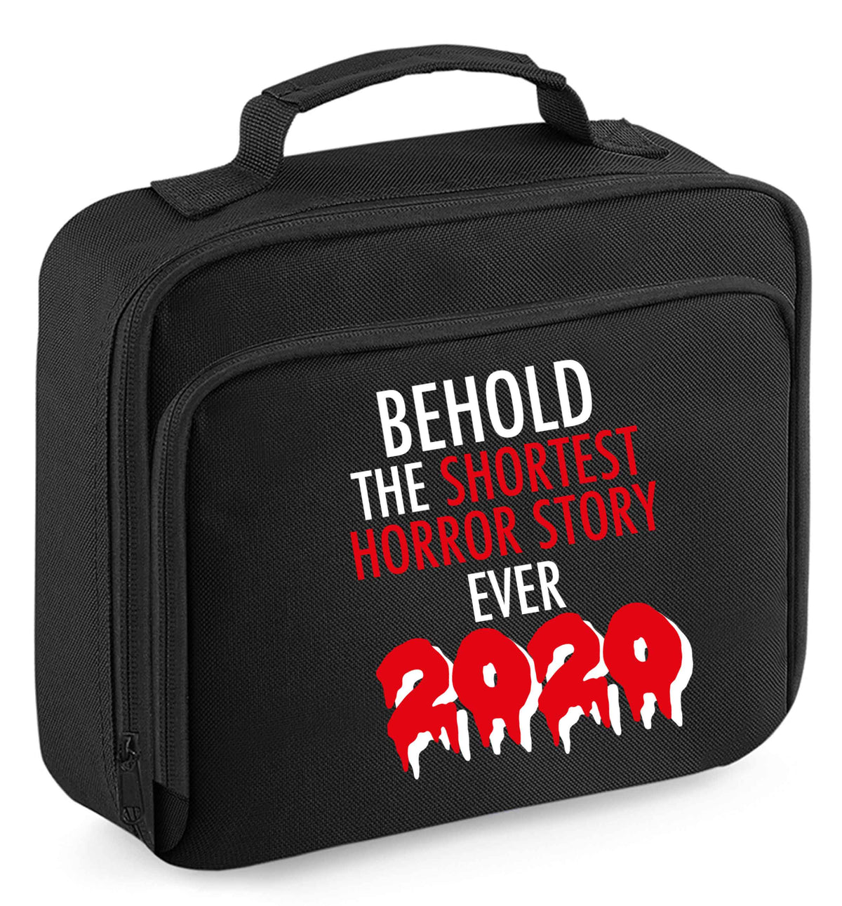 Shortest horror story ever 2020 insulated black lunch bag cooler