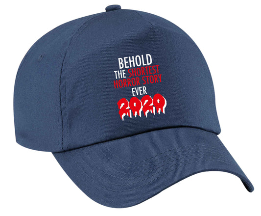 Shortest horror story ever 2020 baseball cap