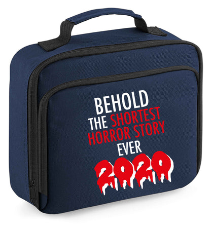 Shortest horror story ever 2020 insulated navy lunch bag cooler