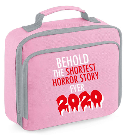 Shortest horror story ever 2020 insulated pink lunch bag cooler