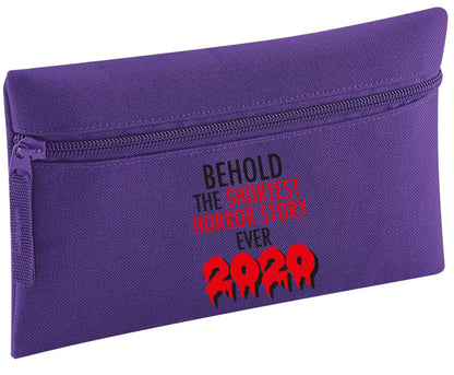 Shortest horror story ever 2020 pencil case