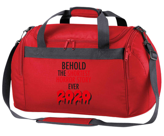 Shortest horror story ever 2020 red holdall / duffel bag