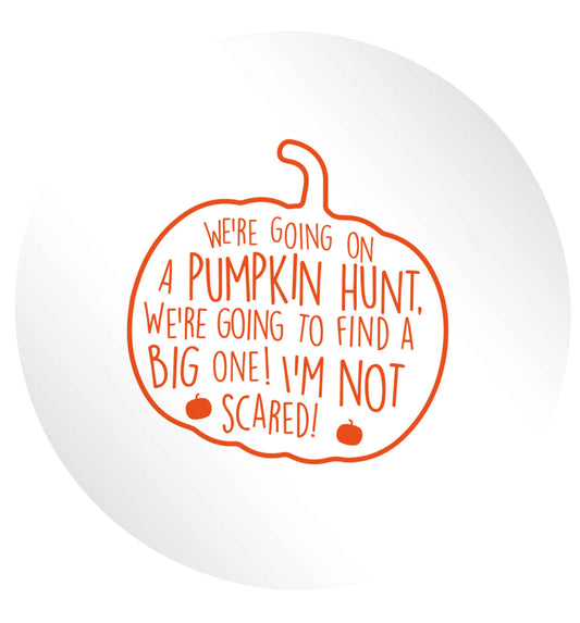 We're going on a pumpkin hunt 24 @ 45mm matt circle stickers