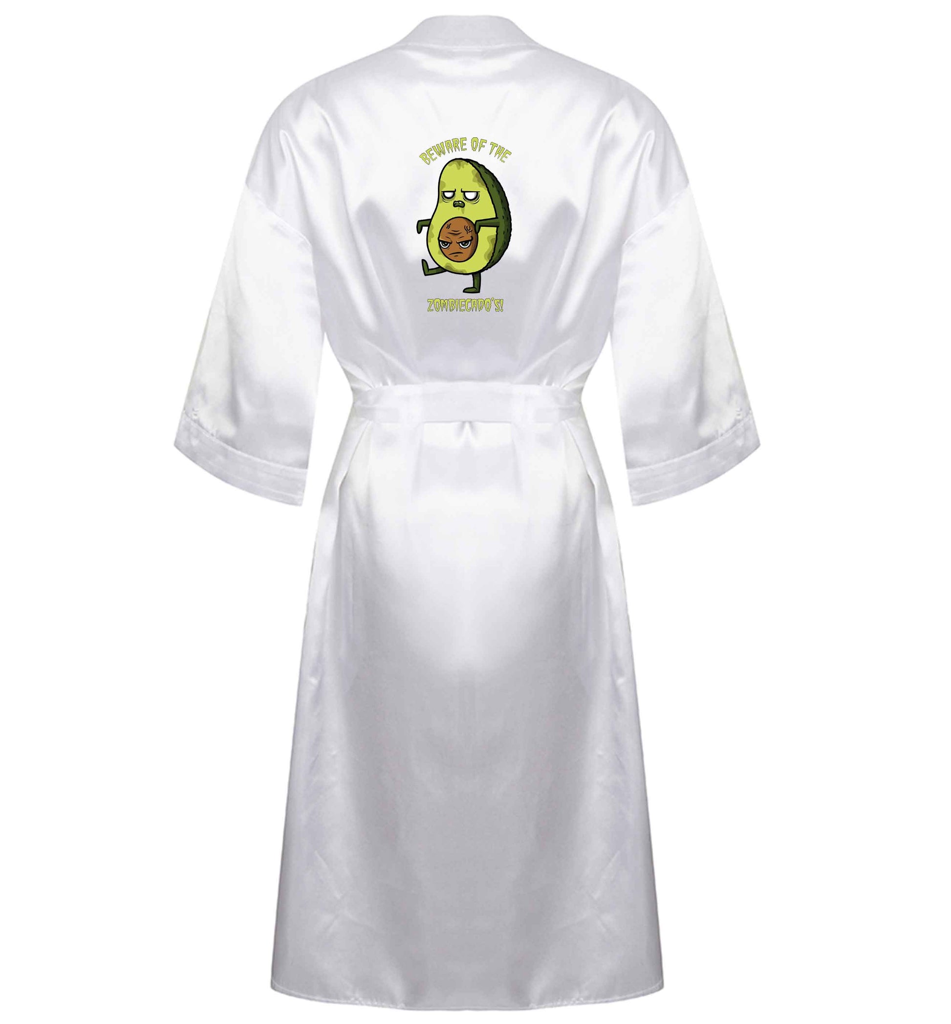 Beware of the zombicado's XL/XXL white ladies dressing gown size 16/18