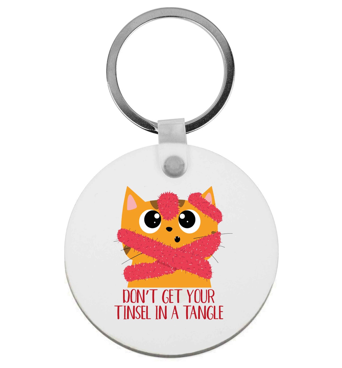 Don't get your tinsel in a tangle | Keyring