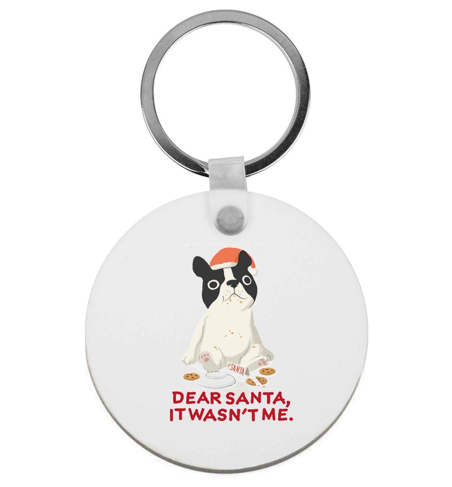 Dear Santa it wasn't me | Keyring