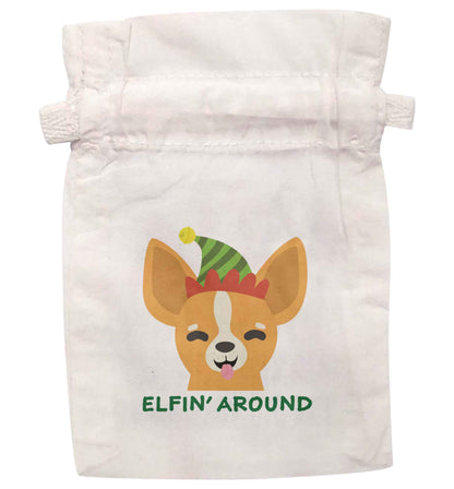 Elfin' around | XS - L | Pouch / Drawstring bag / Sack | Organic Cotton | Bulk discounts available!