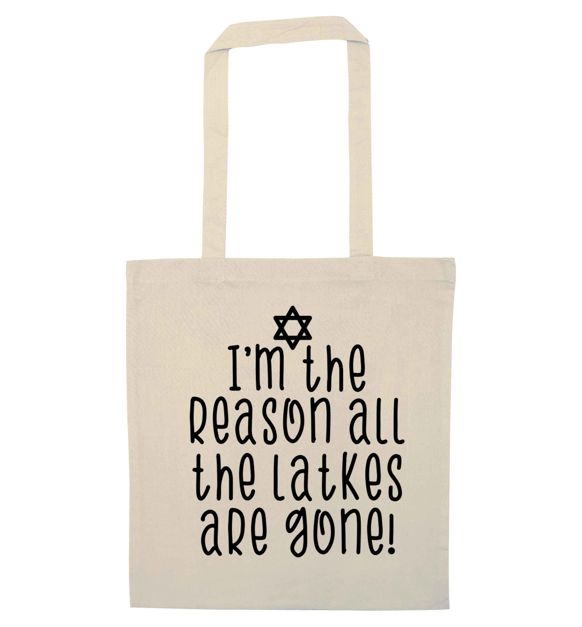 Happy challah days natural tote bag