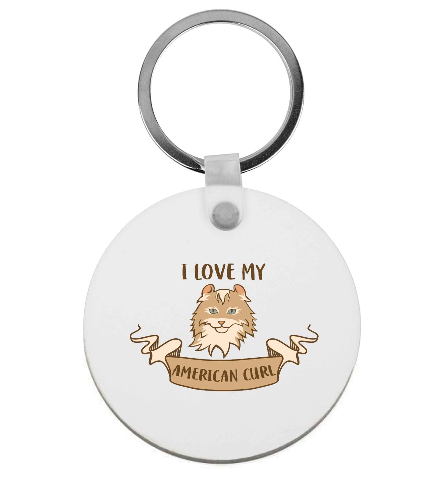 I love my American curl | Keyring